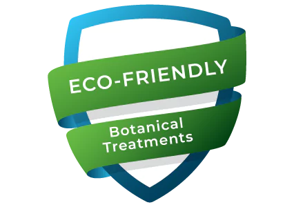 Eco-Friendly Botanical treatment Shield logo
