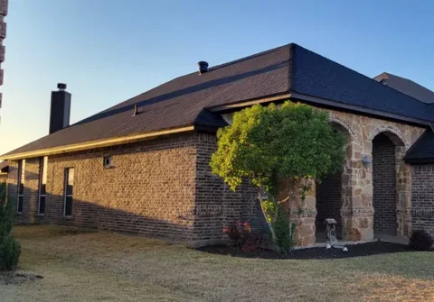 After new roof and trim painted